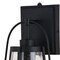 Vaxcel Portage Light Black Dusk to Dawn Outdoor Wall Lantern Clear Glass T0640 - alternate 4